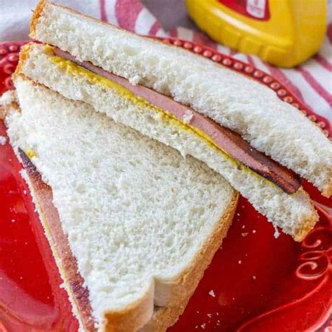 Fried Bologna Sandwich - The Country Cook