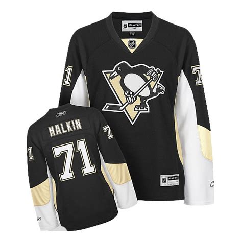 Women's Evgeni Malkin Pittsburgh Penguins Reebok Premier Black Home ...