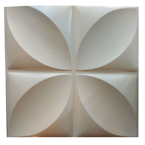 3D PVC Wall Panel, For Residential, 1.5x1.5 feet (LxW) at Rs 90/sq ft in Kolkata