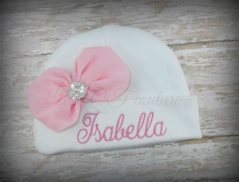 Baby girl hat Personalized embroidered baby hat baby beanie