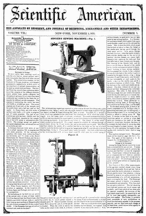 Industrial Revolution Inventions Sewing Machine