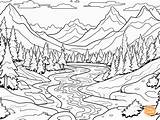 Tundra Environment Coloring Page For Adults  Free Printable sketch template