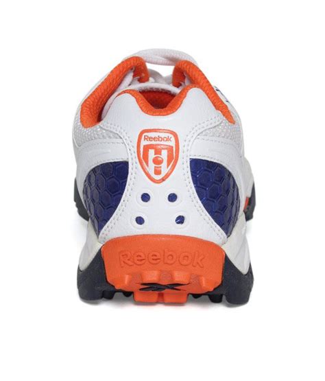 Reebok White & Silver Cricket Shoes - Buy Reebok White & Silver Cricket Shoes Online at Best ...