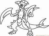M/pokemon Garchomp Coloring Pages sketch template