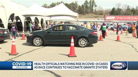 Health officials monitoring rise of COVID-19 cases in NH, race to vaccinate continues