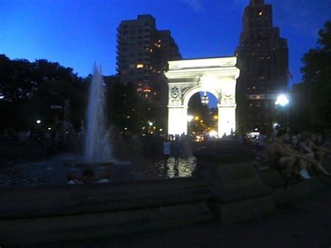 3 Scenes by the Fountain: Day, Dusk, Night - Washington Square Park Blog