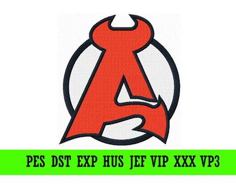 Albany Devils logo machine embroidery design – INSTANT download machine embroidery pattern – SVG ...