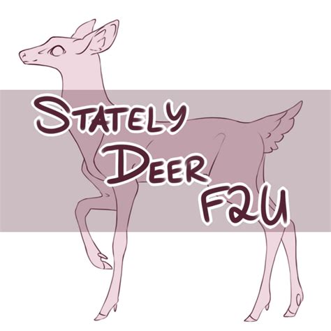 F2U Stately Deer Base by BasedFera on DeviantArt