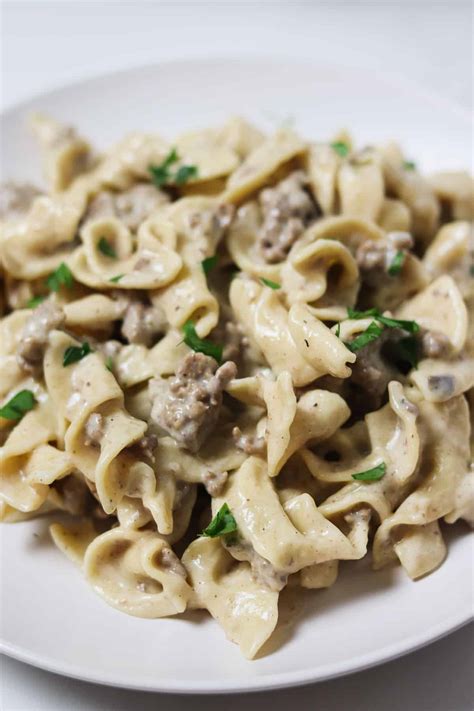 All Time top 15 Instant Pot Ground Beef Stroganoff – Easy Recipes To ...