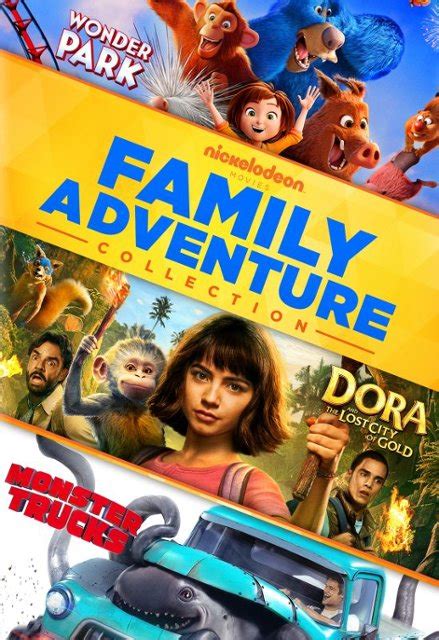 Nickelodeon Movies Family Adventure 3-Movie Collection [3 Discs] [DVD ...