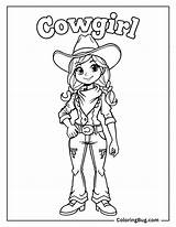 38 Cowgirl Coloring Pages Free Printable PDFs sketch template