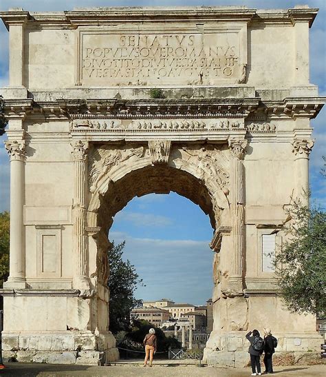 Arch of Titus | Arch of titus, Ancient roman architecture, Rome