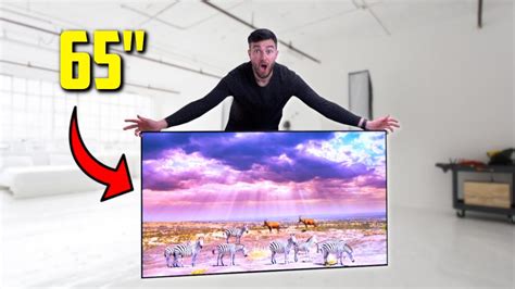 LG G1 65 Inch OLED TV UNBOXING! Best 4K TV 2021? - YouTube