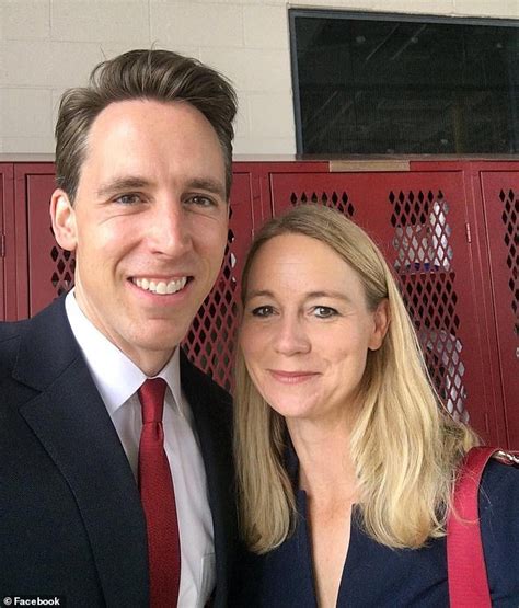 Josh Hawley's wife files criminal complaint over protest outside their ...