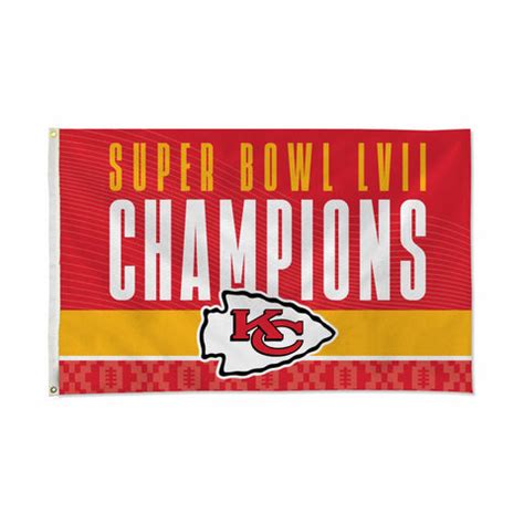 Kansas City Chiefs Super Bowl LVII Champions 3"x5 Banner Flag | Fan Shop TODAY