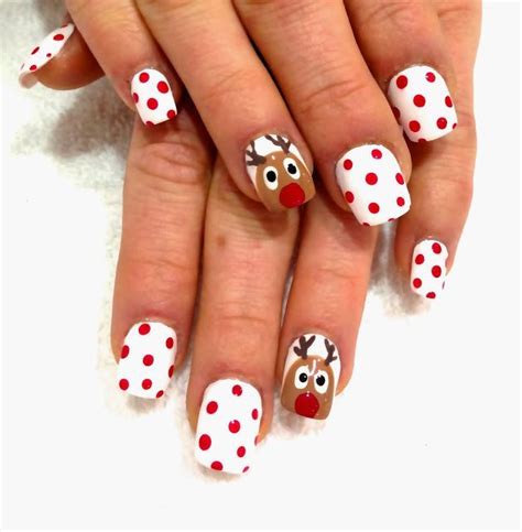 uñas - Buscar con Google | Cute christmas nails, Christmas nail art ...