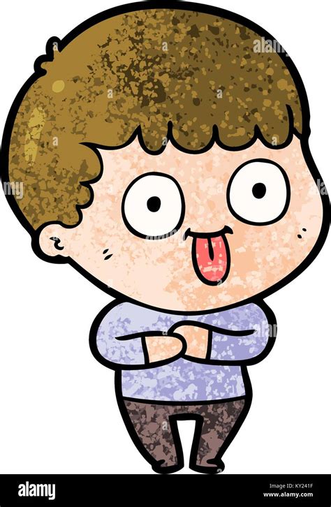 cartoon dumb kid Stock Vector Image & Art - Alamy