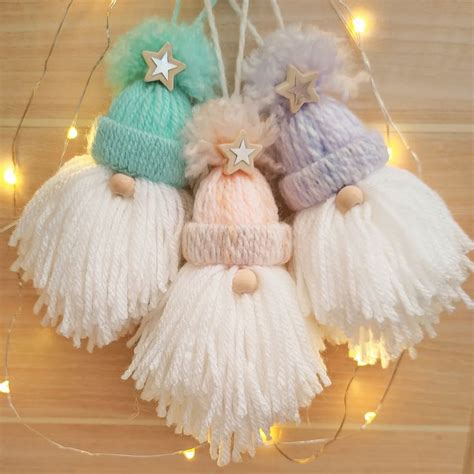 BEST SELLER, Pom Pom Gonk Hanging Decoration, Christmas Gonk Tree Decorations, Gonk Ornaments ...