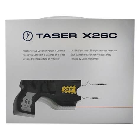 TASER X26 with Laser and 6 Cartridges – Guerrilla Defense Personal Protection & Safety