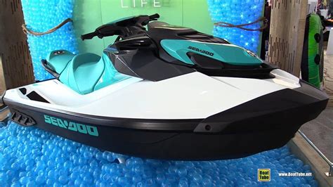 2020 Sea Doo GTI 130 Jet Ski - Walkaround - 2020 Miami Boat Show - YouTube