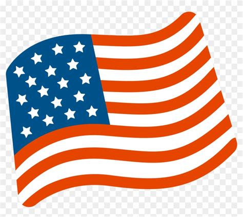 Open - Usa Flag Emoji Png - Free Transparent PNG Clipart Images Download