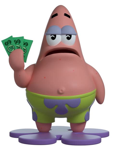 Buy I Have 3 Dollars, 4" Patrick Collectible Figure, Based on Funny Internet Meme, High Detailed ...