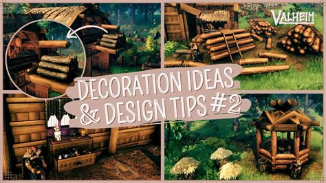 Valheim Build PART 2 - Decoration Ideas & Design Tips - YouTube