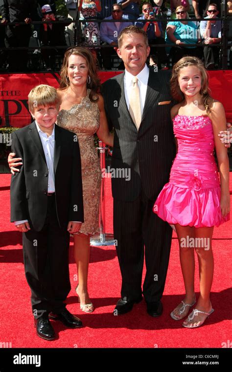 Sean Payton and his family 2010 ESPY Awards at Nokia Theatre L.A. Live ...