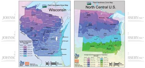 USDA Hardiness Zones | Johnson's Nursery | KB