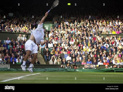 Wimbledon Pete Sampras Stock Photo - Alamy