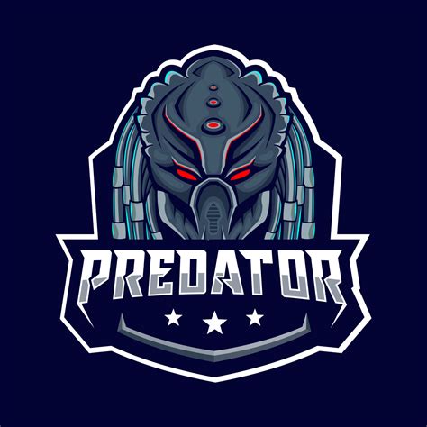 Pro player predator esport gaming logo 15733738 Vector Art at Vecteezy