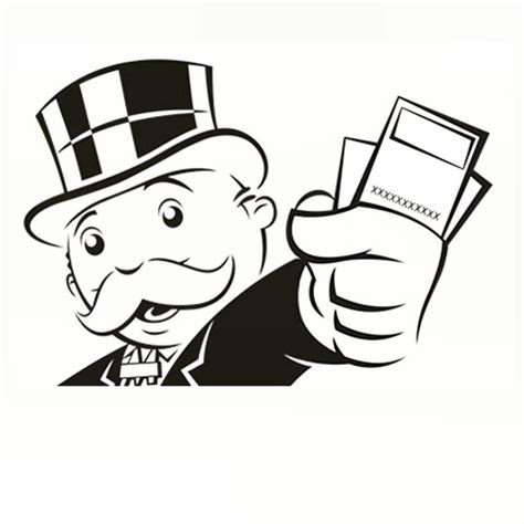 Monopoly Man Drawing | Free download on ClipArtMag