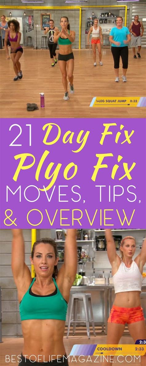 Get ready for 6 rounds of sweat and hard work in the 21 Day Fix Plyo Fix workout! This workout ...