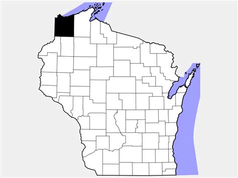 Douglas County, WI - Geographic Facts & Maps - MapSof.net