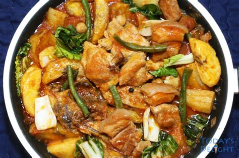 Pork and Chicken Pochero Recipe - Today's Delight