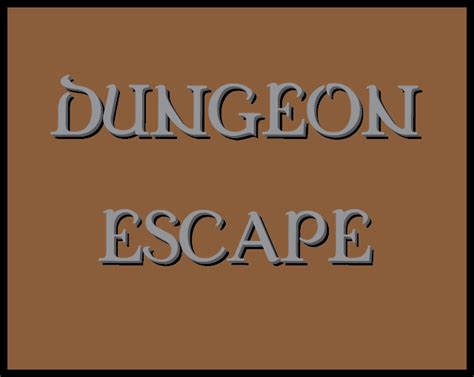 Dungeon Escape by blugamedesign