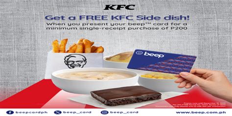 Special Treat Unveiled: beep™ Cardholders Delight Free KFC Sides and Desserts