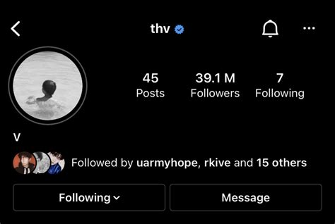 BTS' V gains over 500,000 followers on Instagram and becomes a global ...