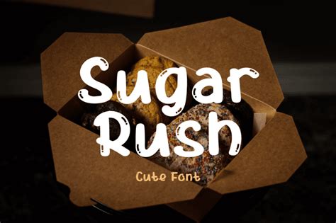 Sugar Rush - Cute Font - Just The Skills