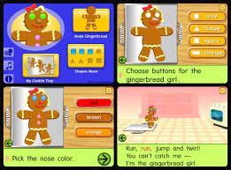 Parent Portal: Starfall Gingerbread Man Activity