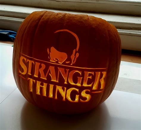 My Stranger Things pumpkin! : r/StrangerThings