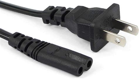 Amazon.com: 2 Prong AC Power Cord Cable Compatible with Canon PIXMA MG/IP/MP/MX Series Printers ...