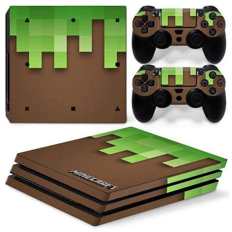 Minecraft PS4 Pro Skin Sticker Decal - ConsoleSkins.co