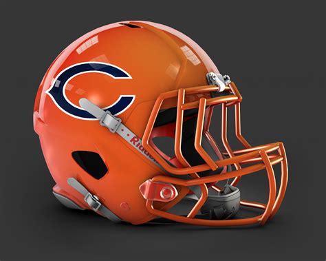 Chicago Bears Alt Color Scheme helmet Chicago Sports Teams, Nfl Teams ...