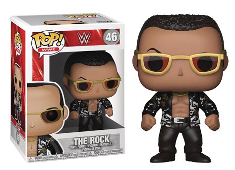 SEP178065 - POP WWE ROCK OLD SCHOOL VINYL FIGURE - Previews World