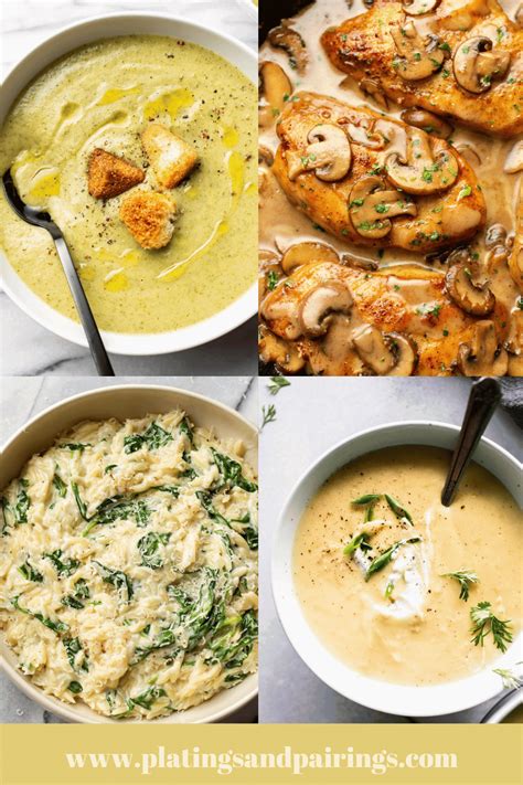 35+ Dinner Recipes with Heavy Cream