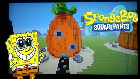 Minecraft how to : how to build SpongeBob house ( SpongeBob SquarePants ) - YouTube