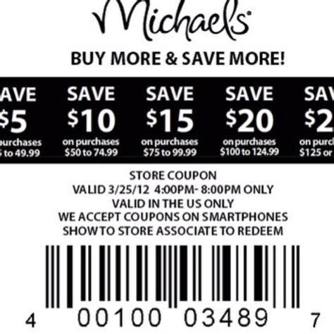 Craft coupon | Michaels craft, Store coupons, Coupons