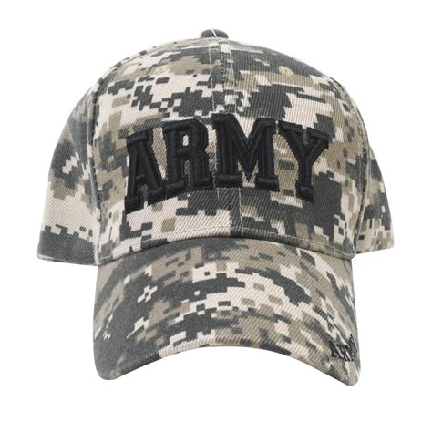 Officially Licensed US Army Camo Baseball Hat Military Veteran Ball Cap Vet Gift - Walmart.com