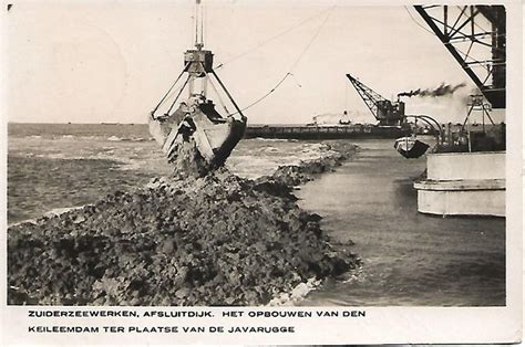 Afsluitdijk. Construction of Zuiderzee works and completion - Catawiki